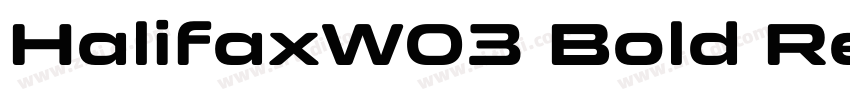 HalifaxW03 Bold Regu字体转换
